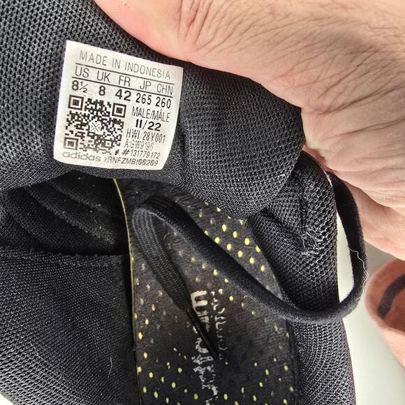 Adidas Grand Court Cloudform Base Black Mens Shoes Size 8.5US - Picture 8 of 9